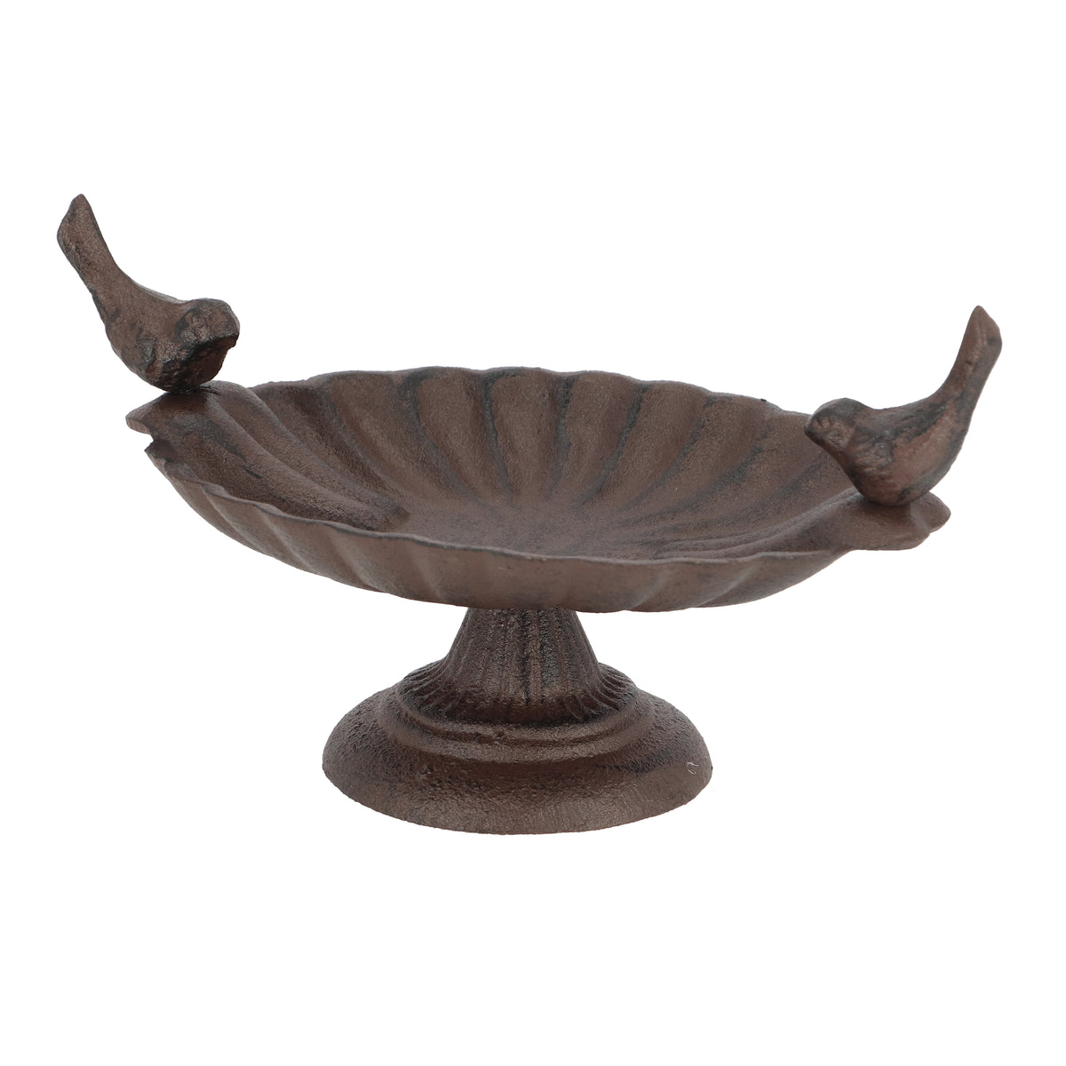 Bird Bath w/Decorative birds - Cast Iron