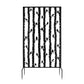 Bird Design - Privacy Screen Metal (Black)