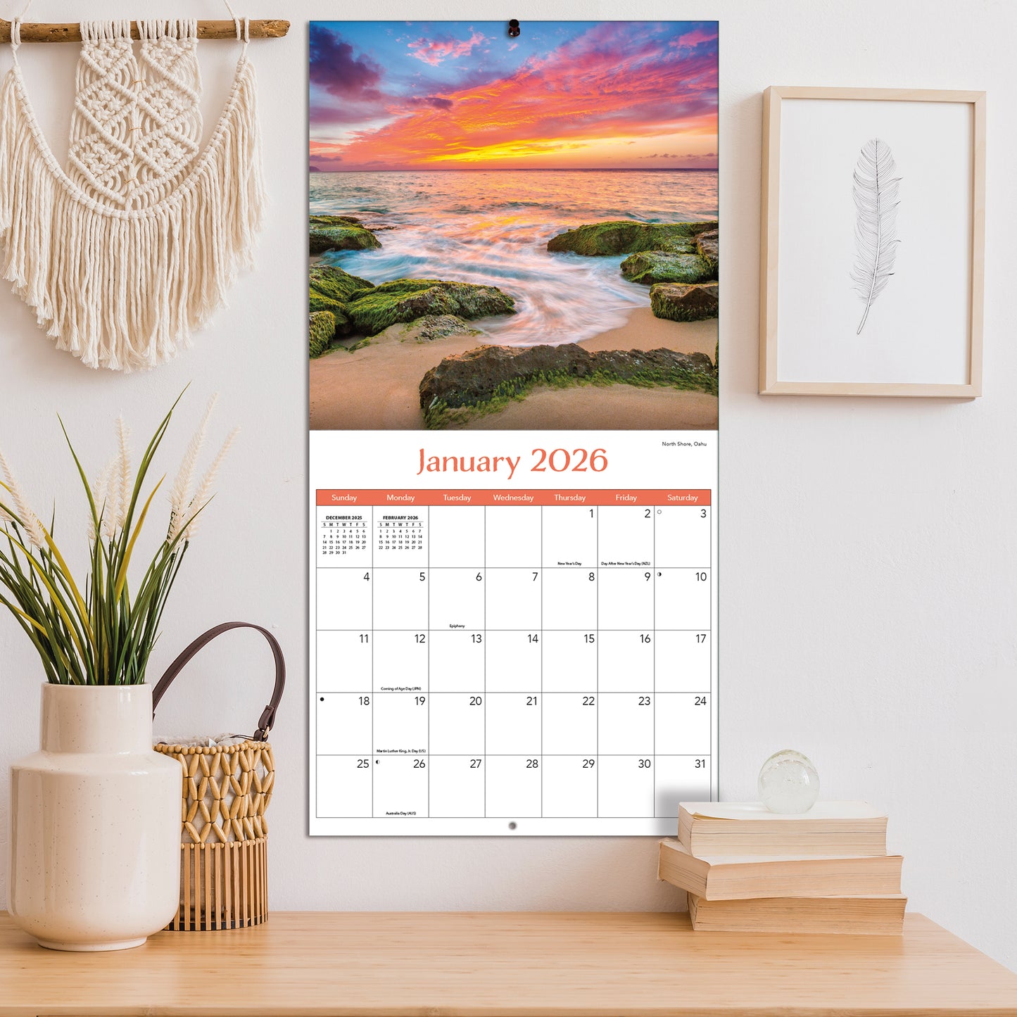 Hawaii 12" x 12" - Photo Wall Calendar