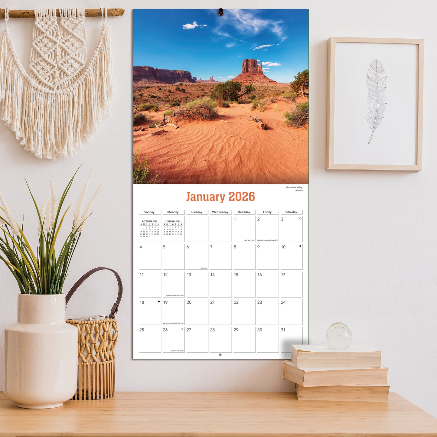 Southwest 12" x 12" - Photo Wall Calendar