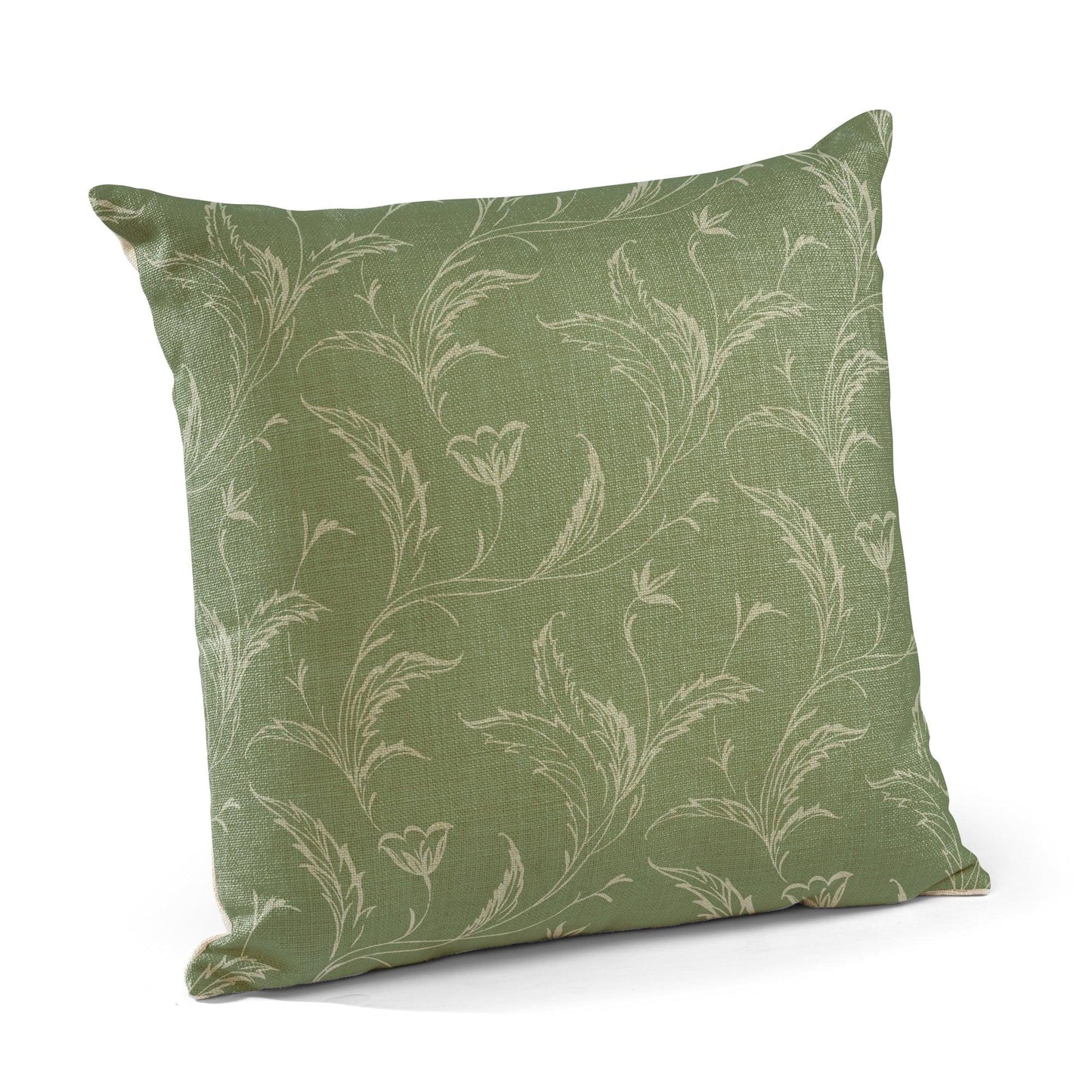 Chickadees & Lilacs - 18" Decorative Pillow