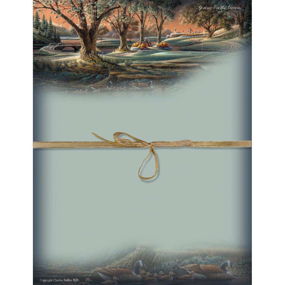 Spring on the Greens - Stationary