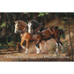 Determination - Horses - 12" x 18" Wood Sign