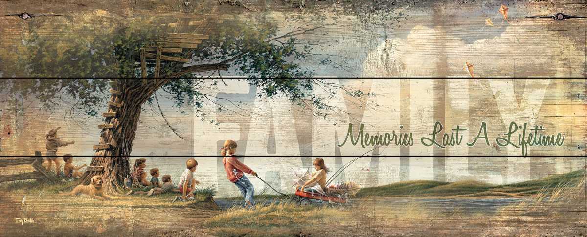 Spring Fever - 12" x 30" Wood Sign