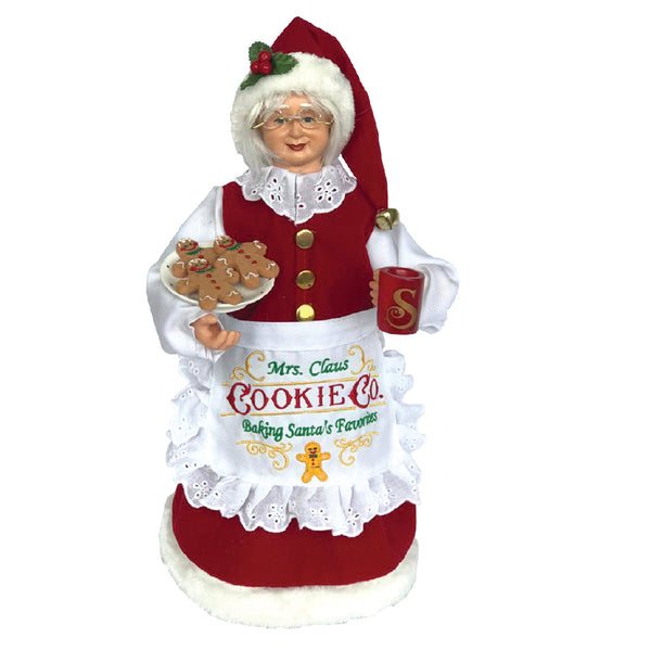 Mrs. Claus Cookie Co - 15" Santa