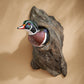 Wood Duck in Tree - Wall Sculpture