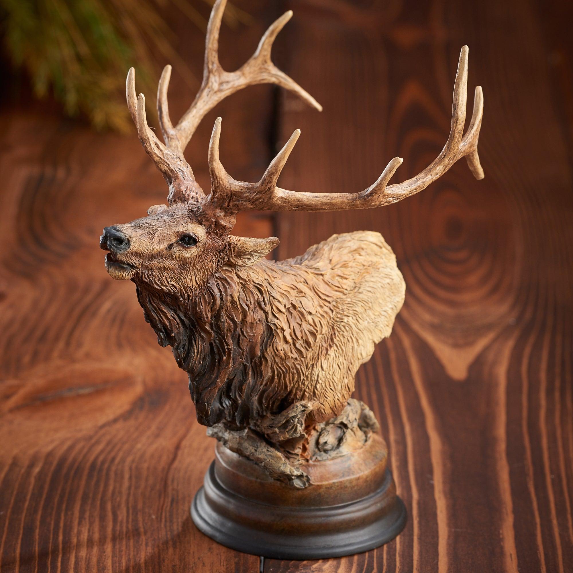 Primal Call - Elk - Mill Creek Sculpture Mill Creek Sculpture from