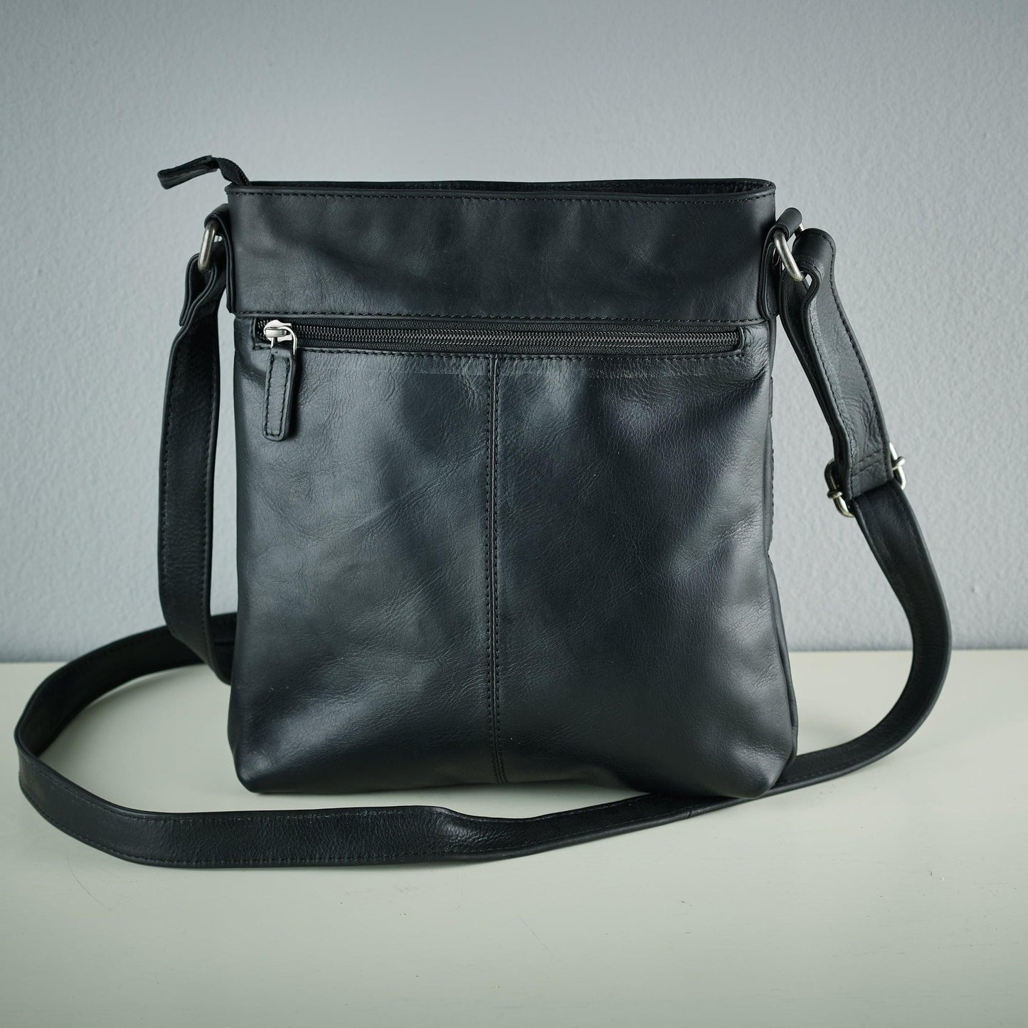 Leather Weave Purse
