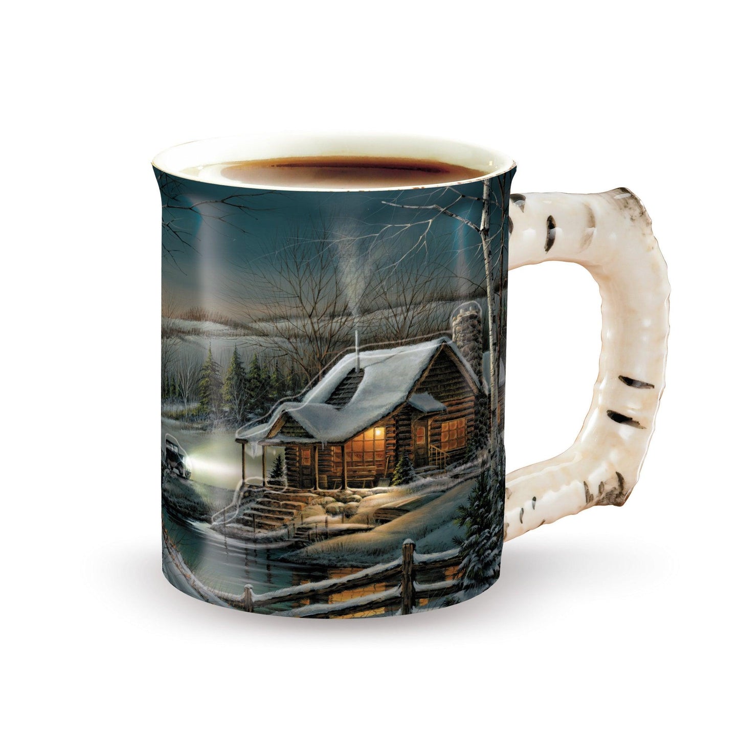 Evening with Friends - Sculpted Mug