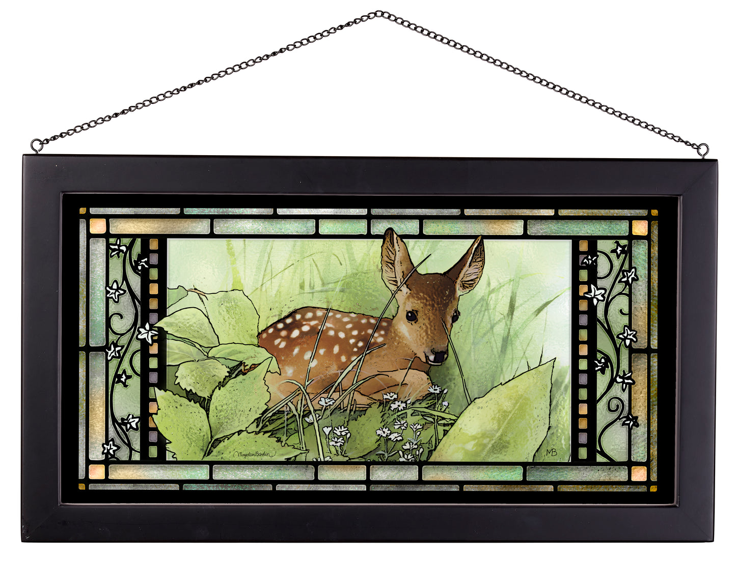 Waiting for Mom - Stained Glass Art