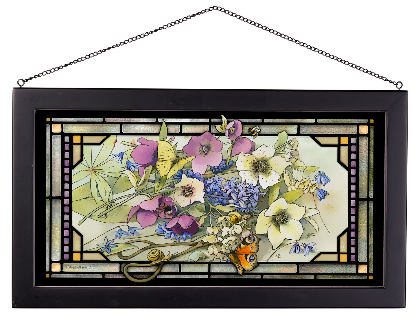 Gardener's Delight - Stained Glass Art