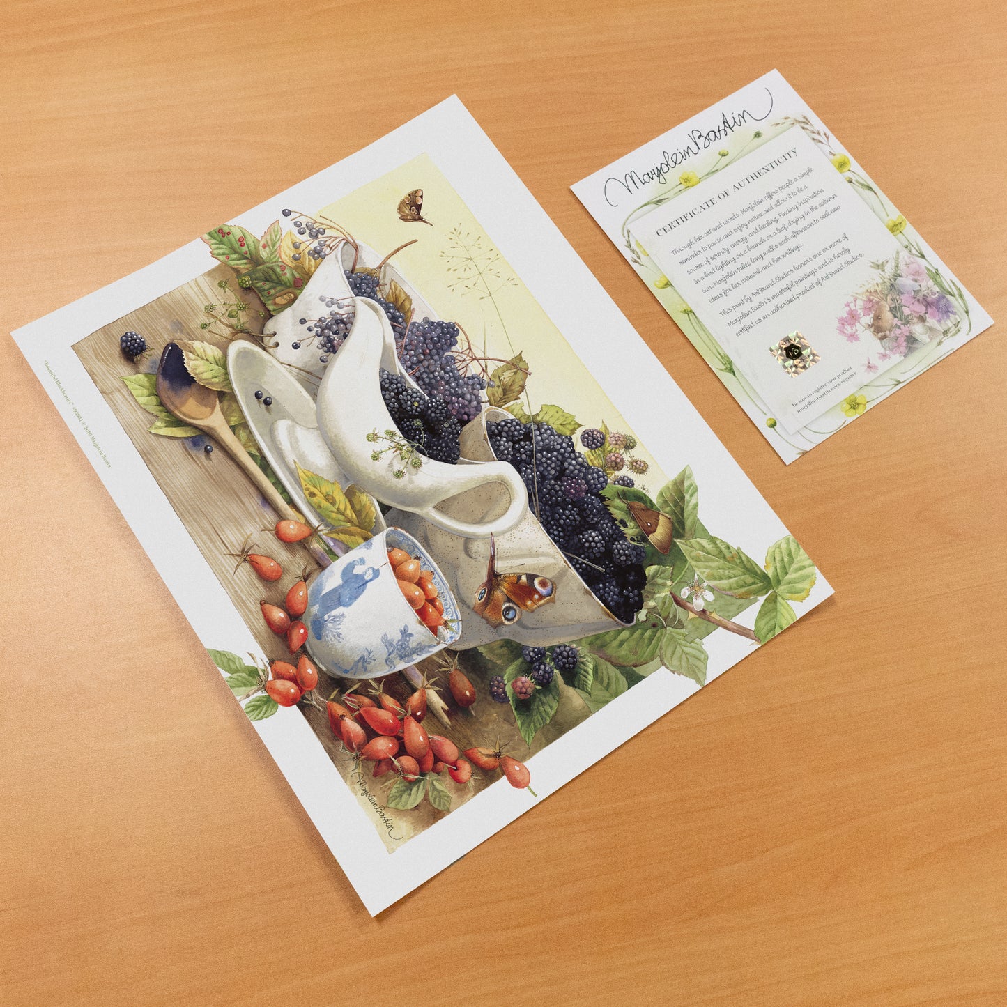 Bountiful Blackberries - Art Prints