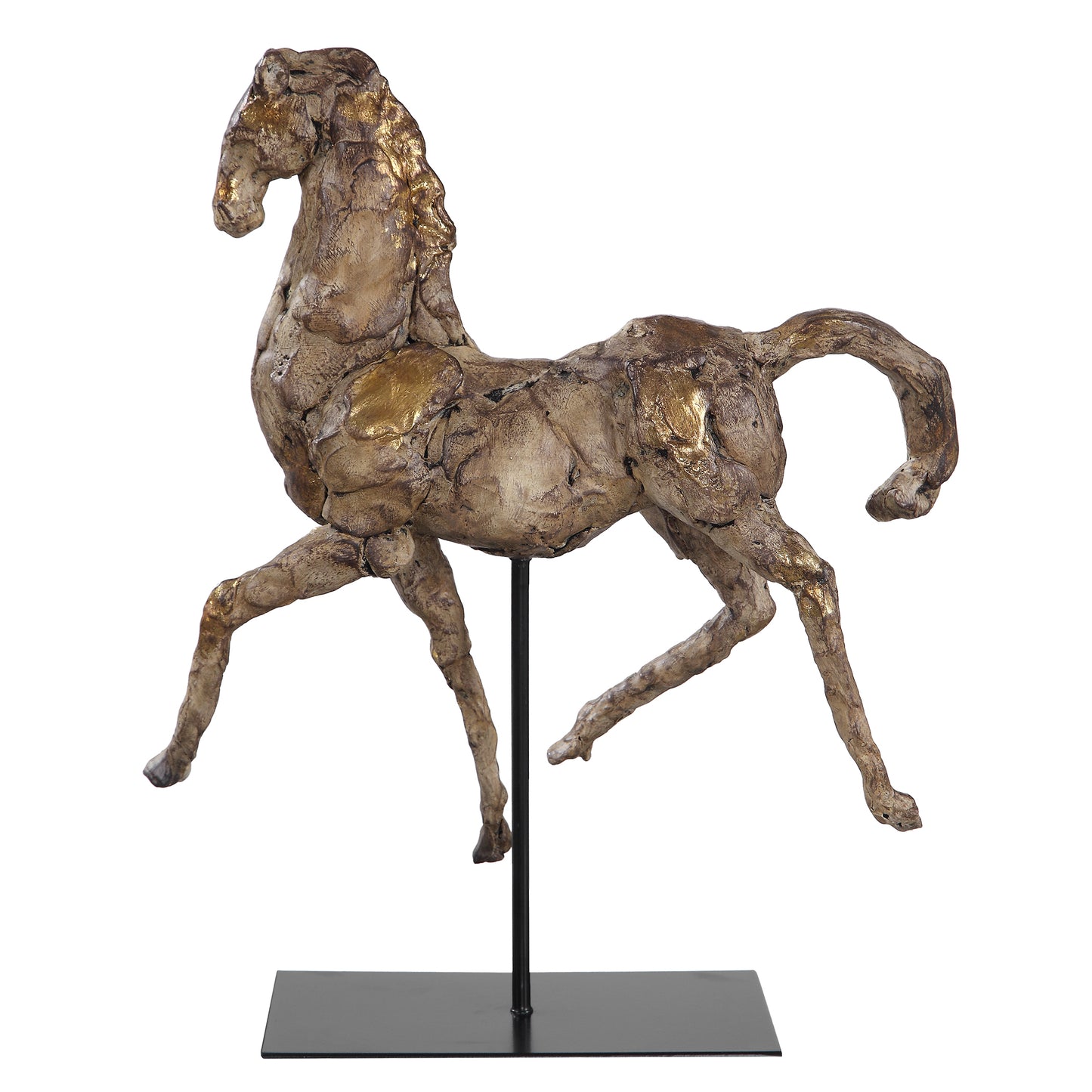 Caballo Dorado - Sculpture