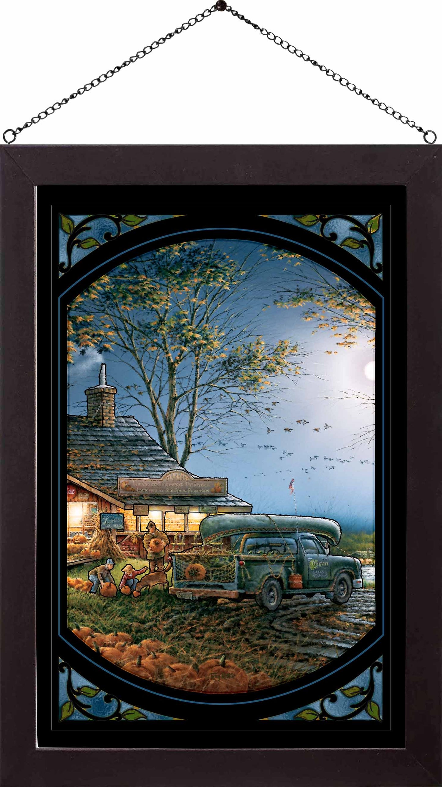 Autumn Traditions - Stained Glass Art