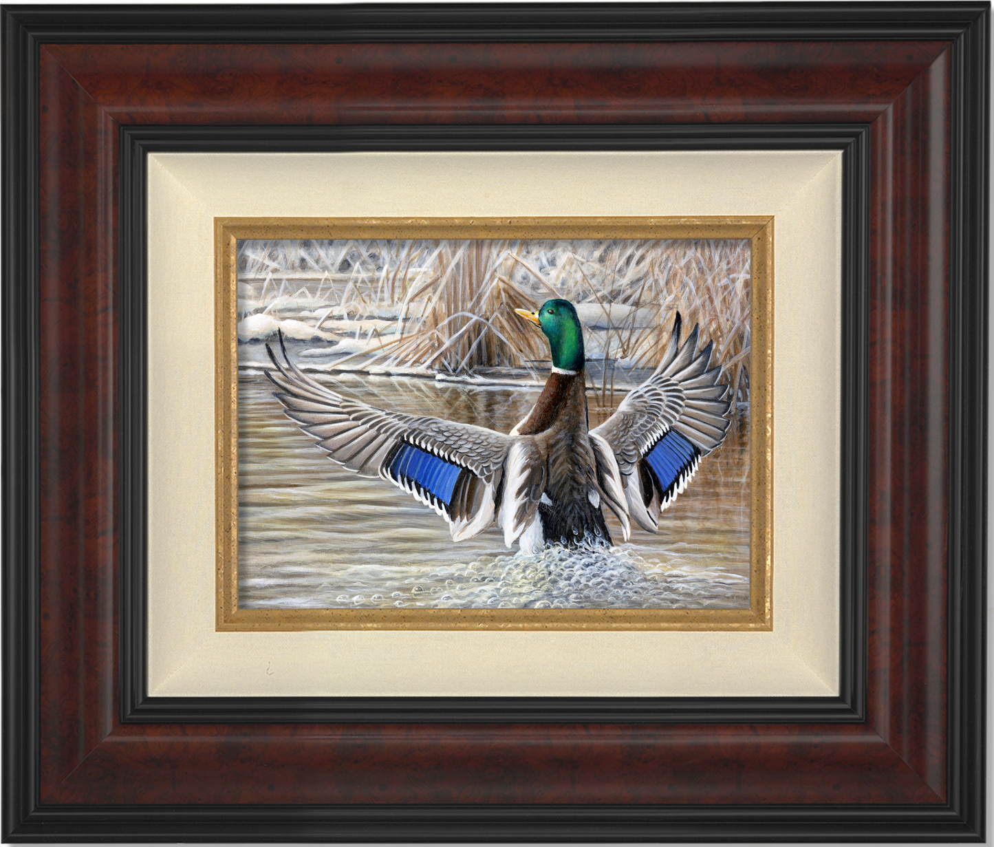 *Original* Cold Stretch by Bob Metropulos 9" x 12"