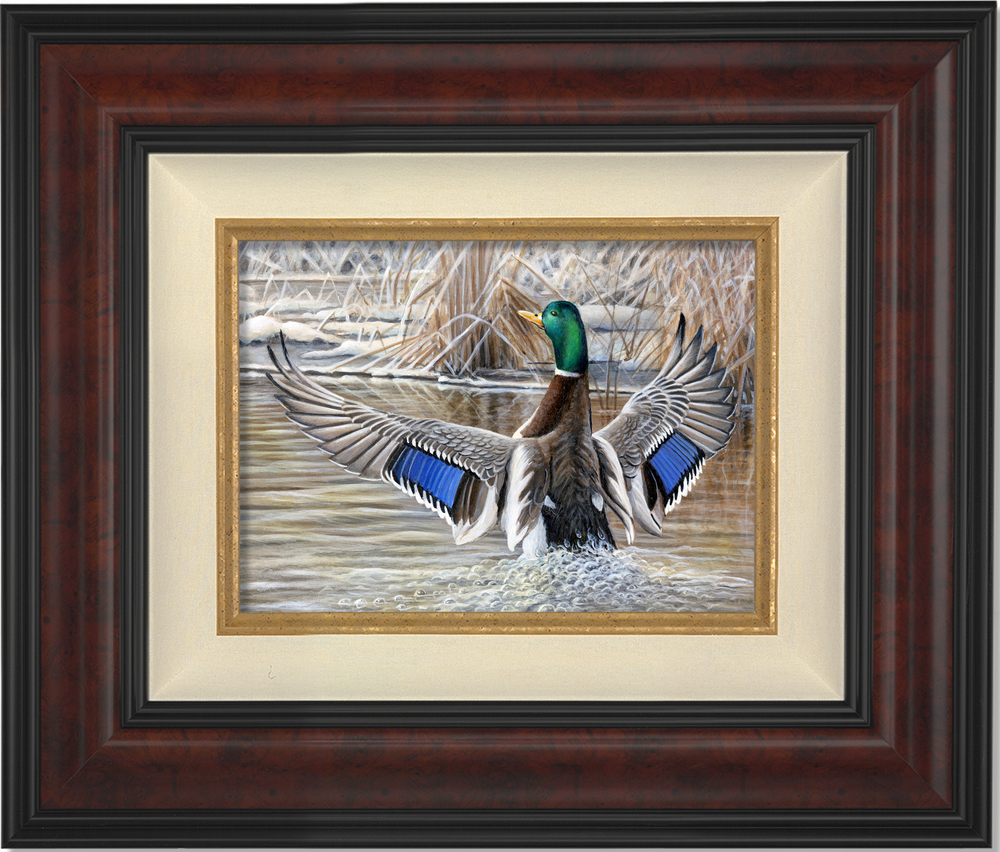 *Original* Cold Stretch by Bob Metropulos 9" x 12"