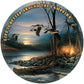 Evening Glow - 21" Round Wood Sign