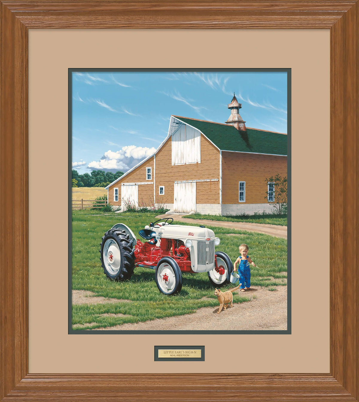 Little Earl's Big 8N - Tractor - Limited Edition Paper