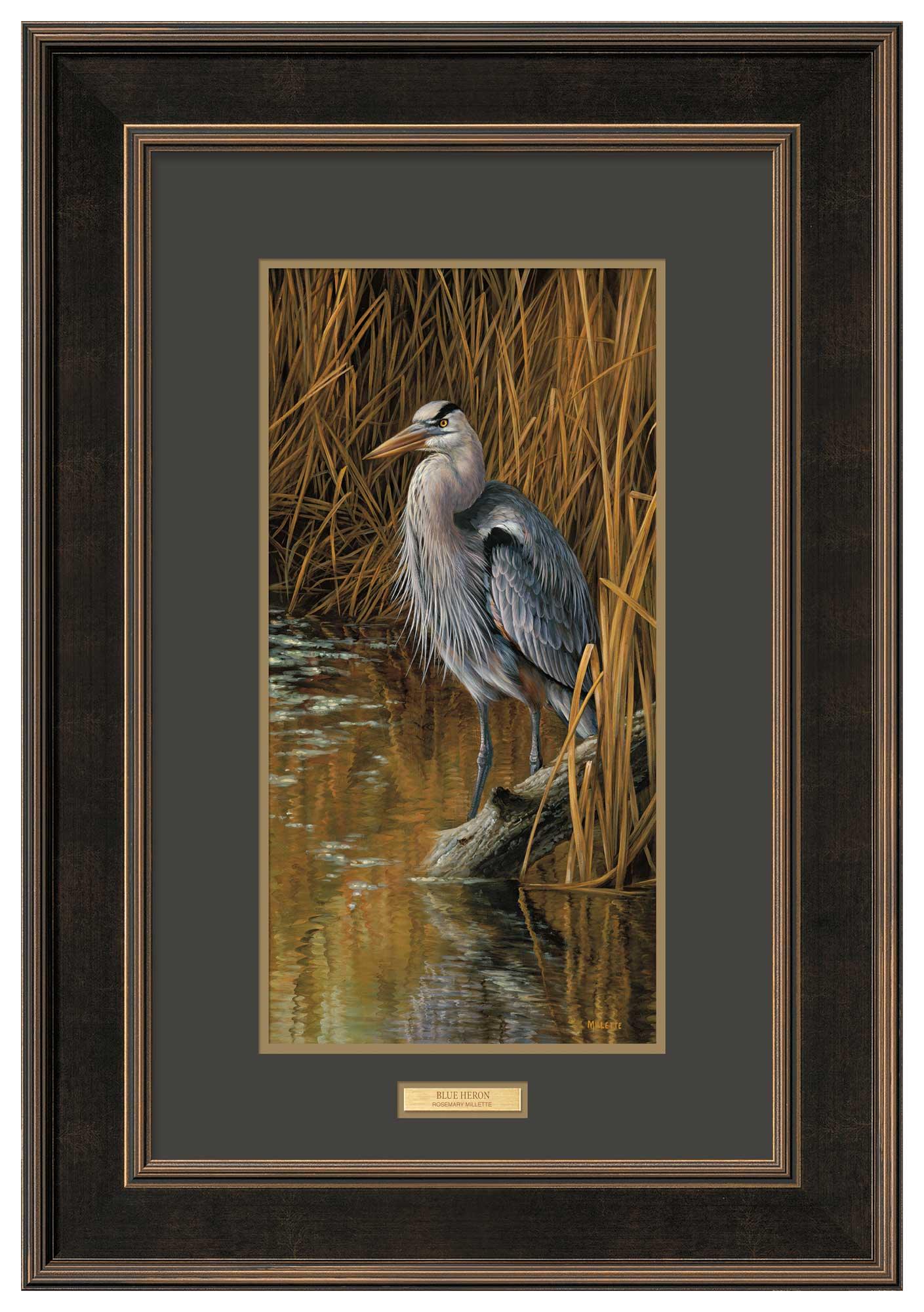 Blue Heron - Limited Edition Paper