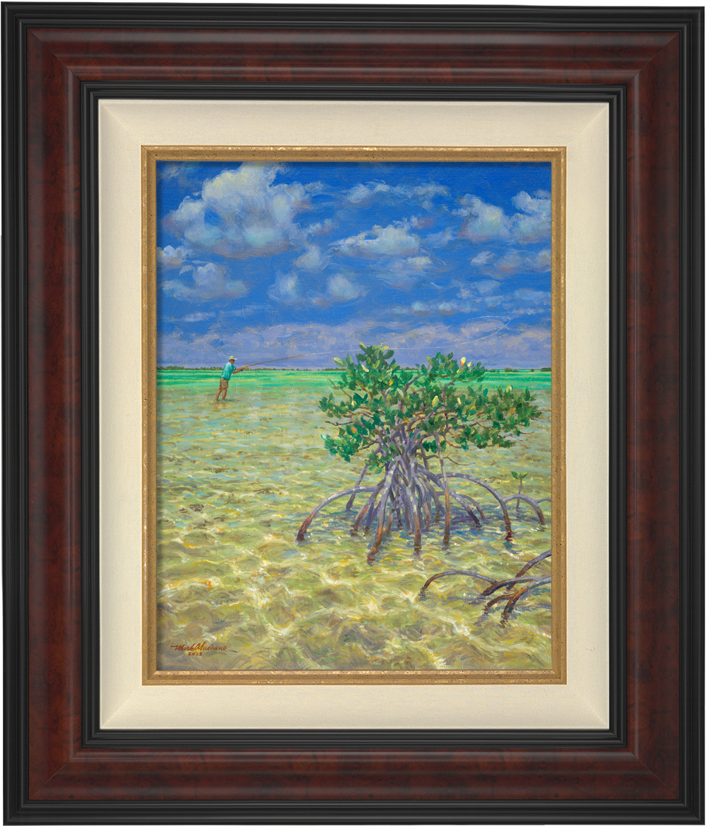 *Original* Reaching Out by Mark Susinno 18" x 14"