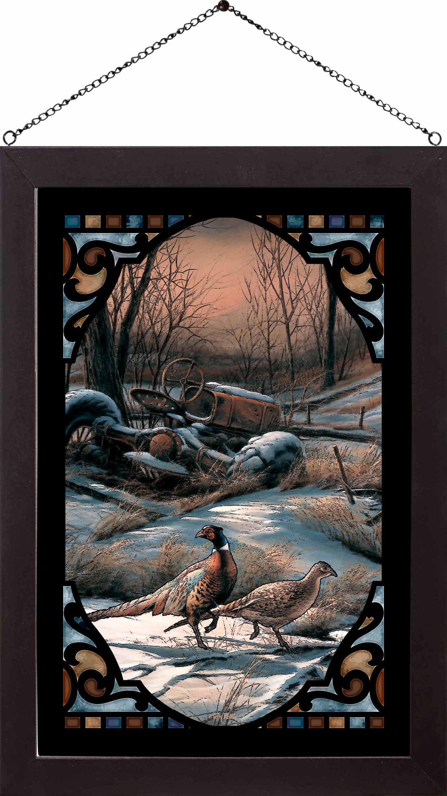 Rusty Refuge IV - Stained Glass Art
