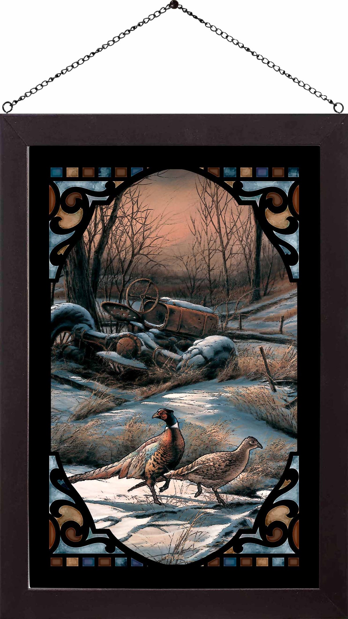 Rusty Refuge IV - Stained Glass Art