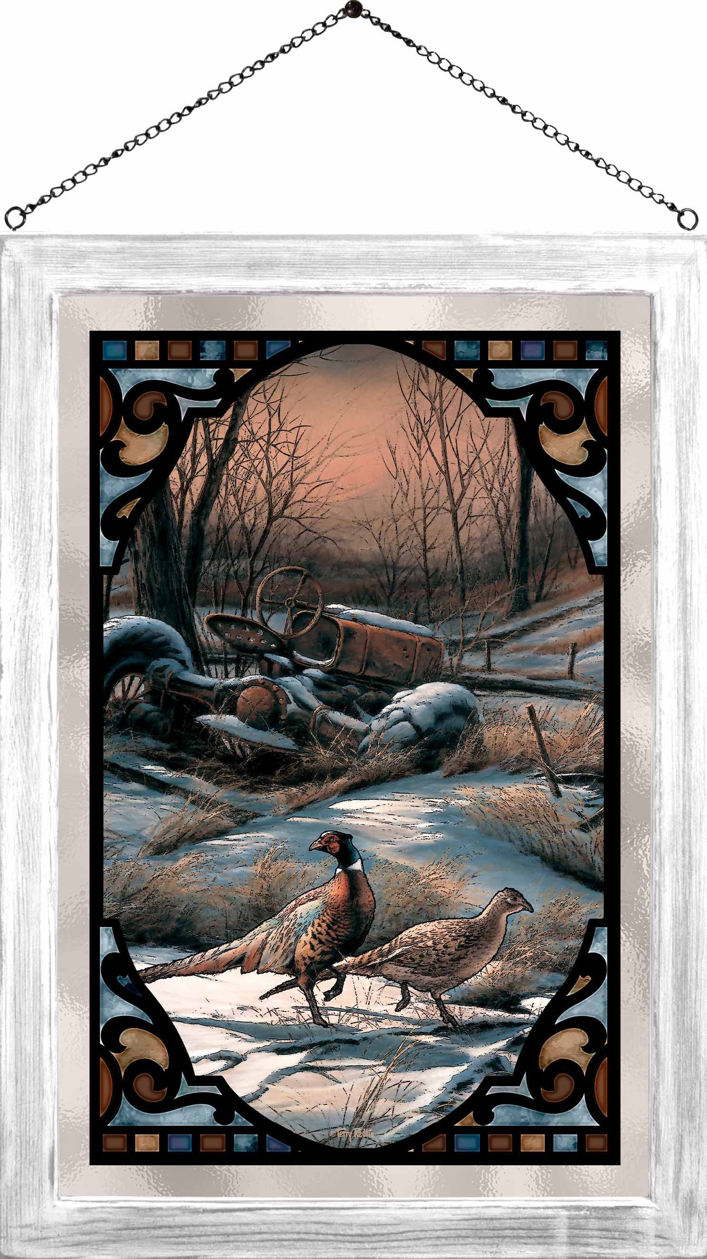 Rusty Refuge IV - Stained Glass Art