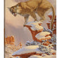 Balance Rock—Cougar - 36" x 24" Gallery Wrapped Canvas