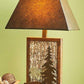 Bear & Tree Bark - Table Lamp