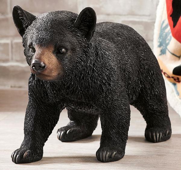 Walking Bear Cub - Sculpture