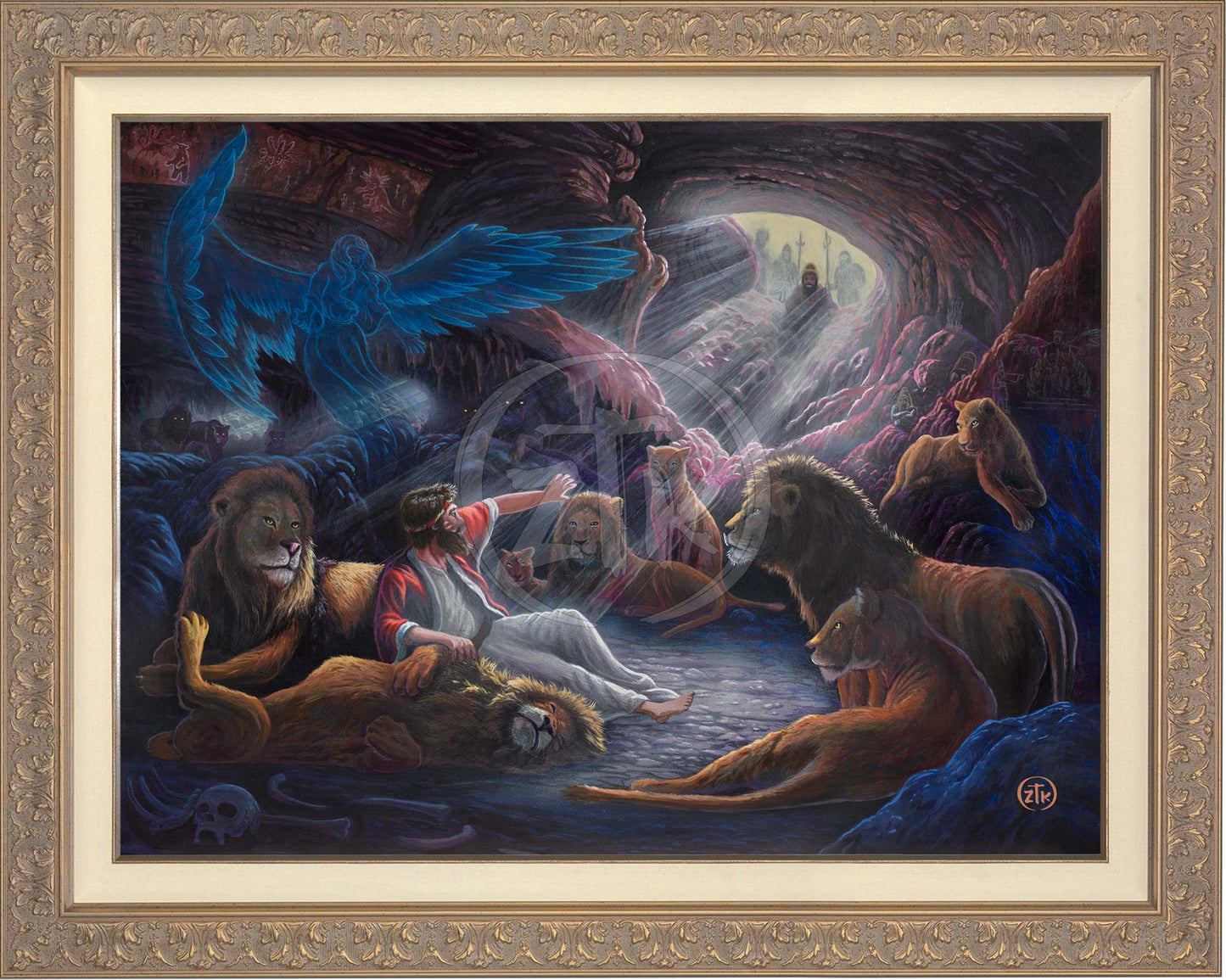 Daniel in the Lion's Den - Limited Edition Canvas