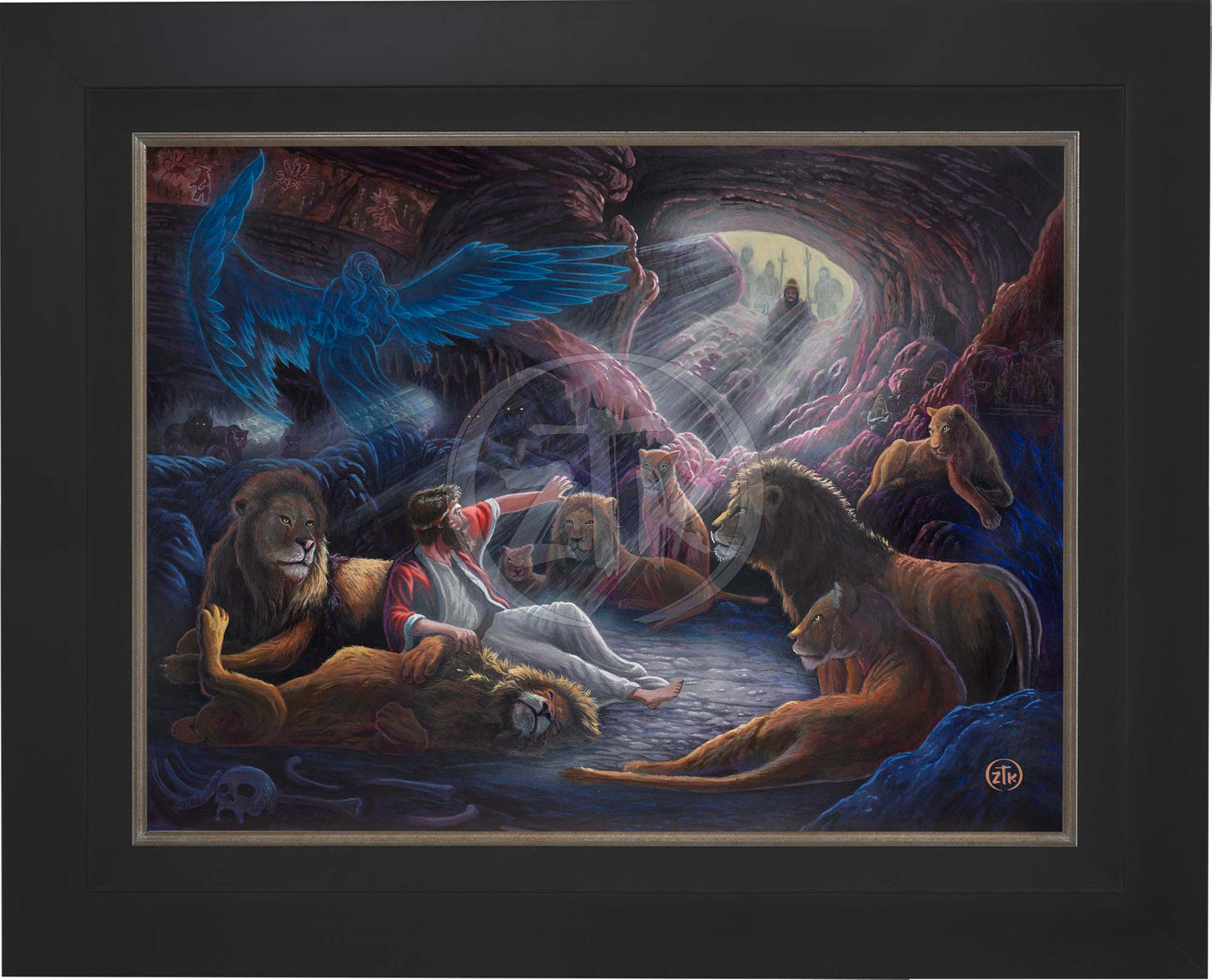 Daniel in the Lion's Den - Limited Edition Canvas