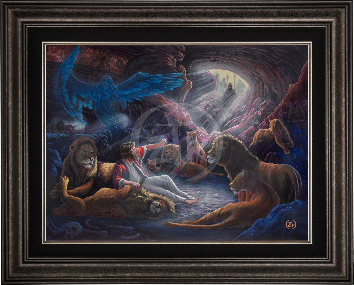 Daniel in the Lion's Den - Limited Edition Canvas