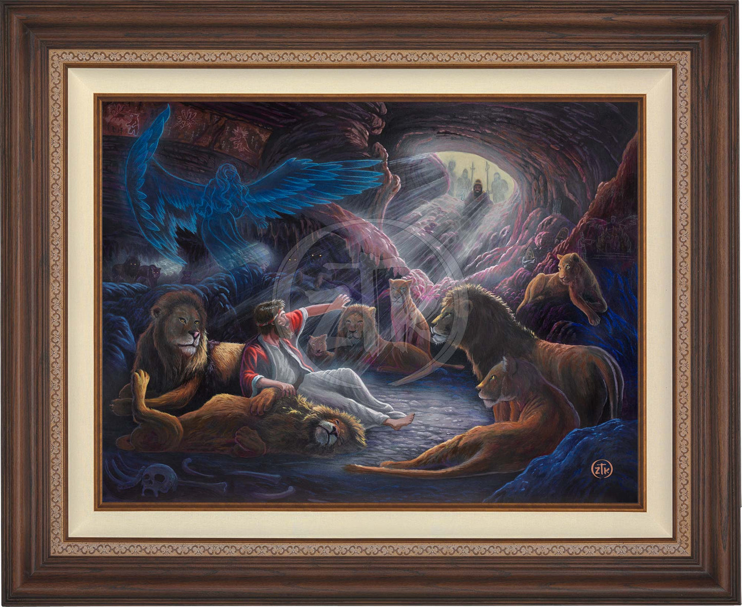 Daniel in the Lion's Den - Limited Edition Canvas