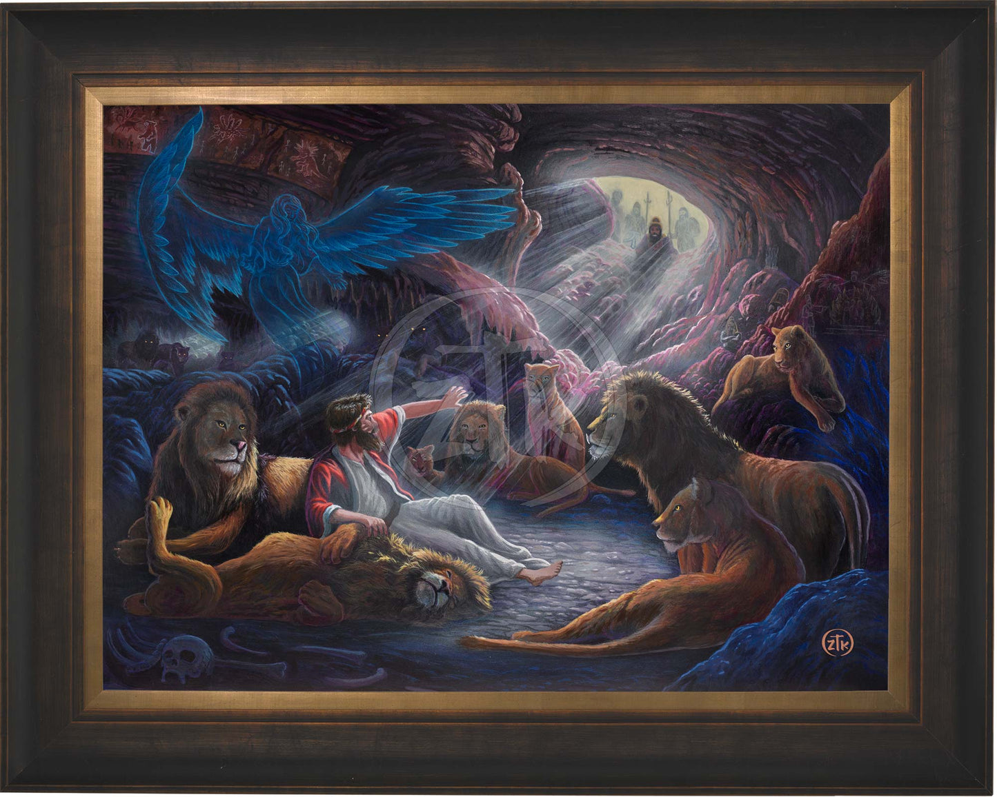 Daniel in the Lion's Den - Limited Edition Canvas