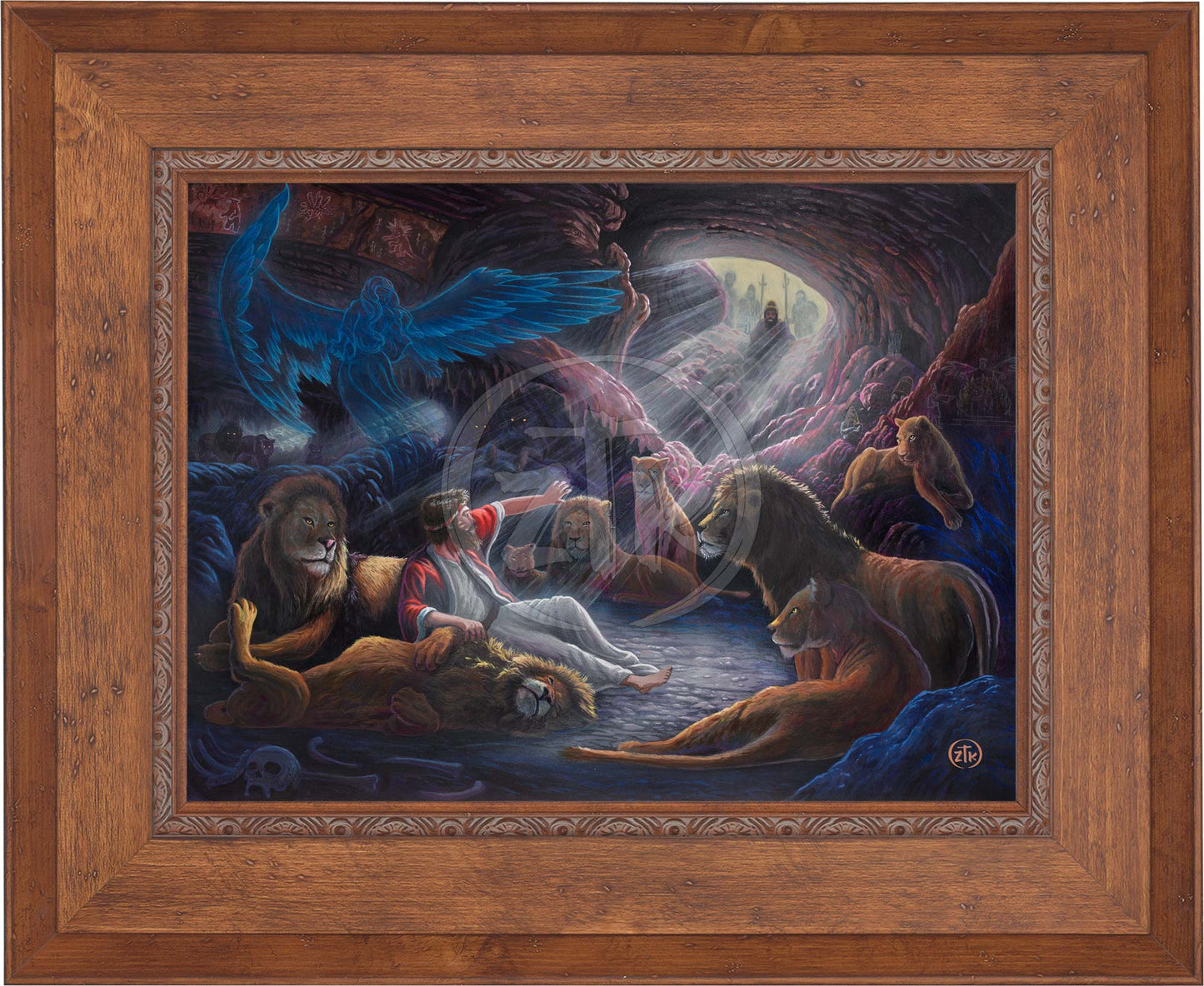 Daniel in the Lion's Den - Limited Edition Canvas