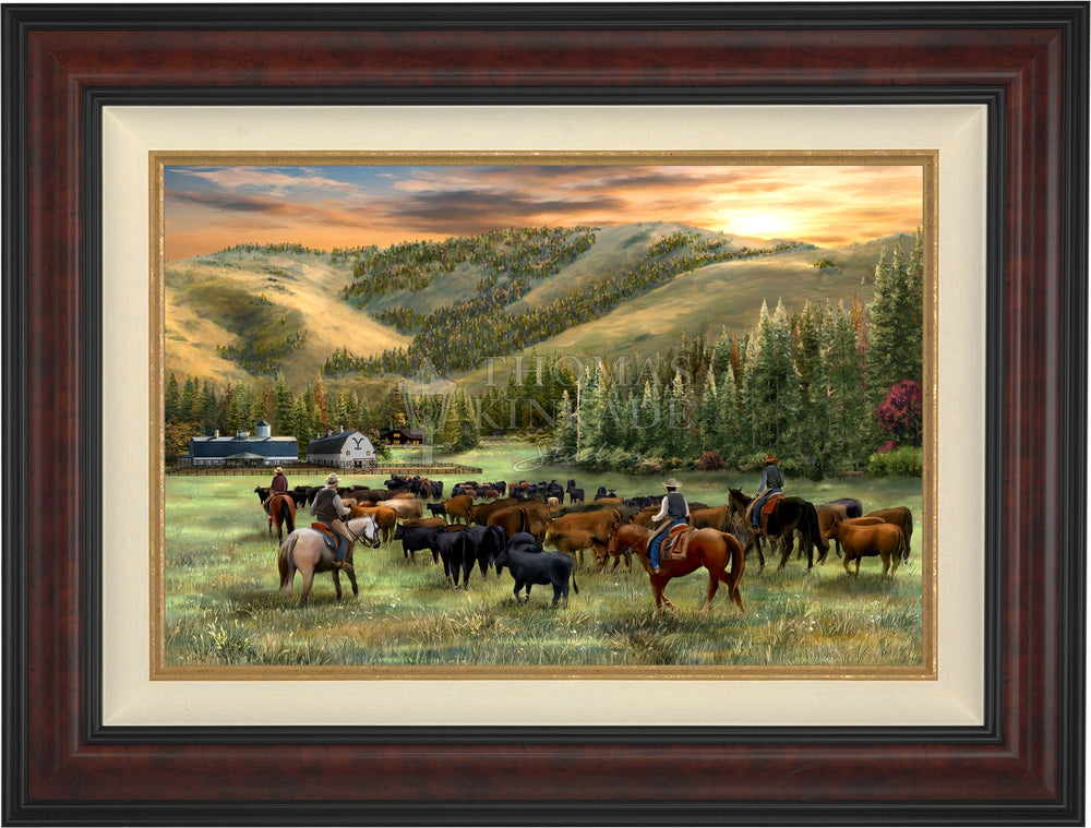 Evening Round-Up - Limited Edition Canvas