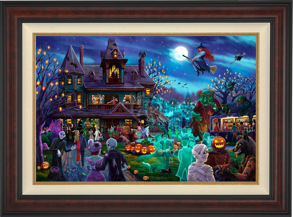 A Ghoulish Gathering - Limited Edition Canvas