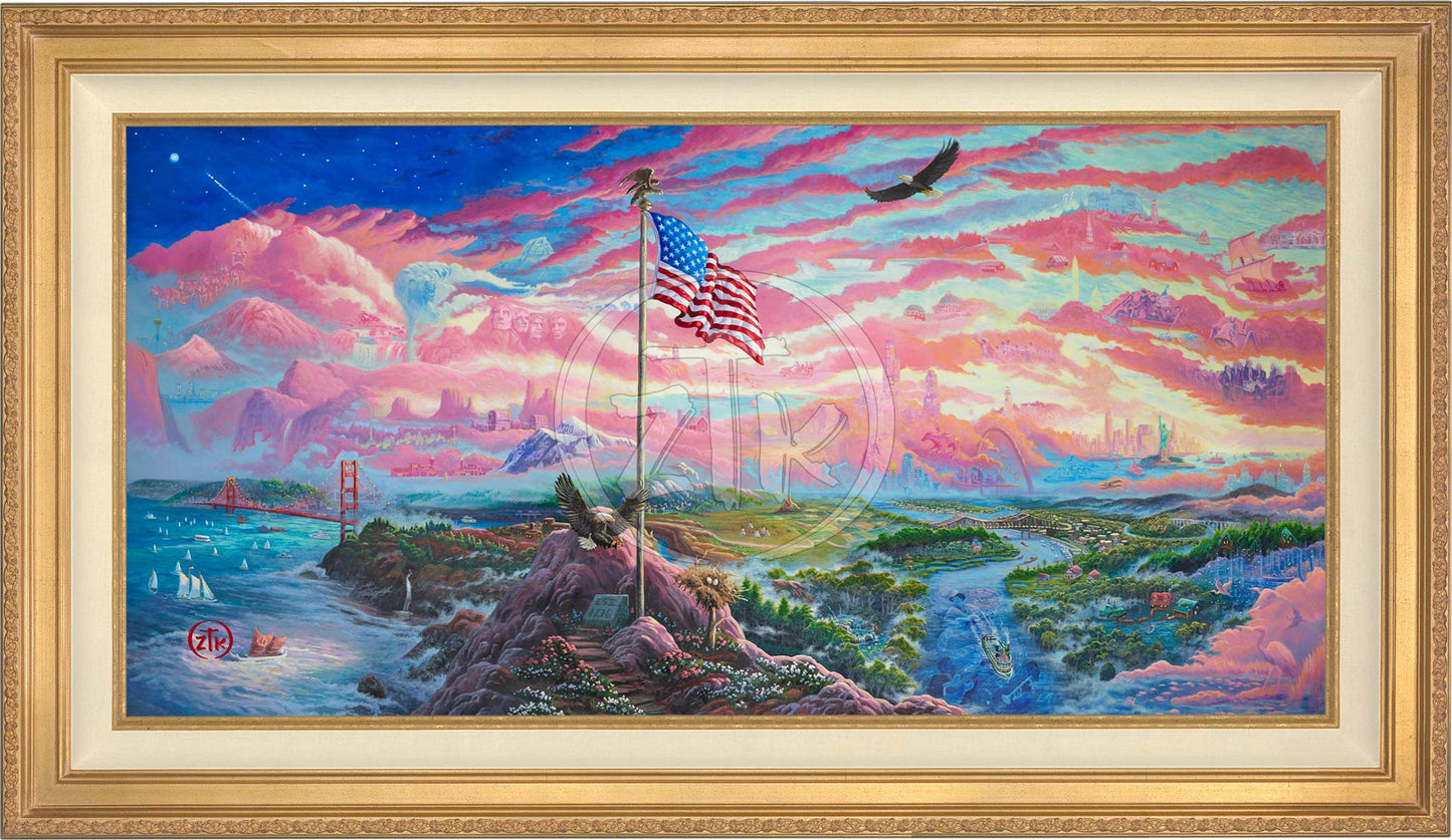 From Sea to Shining Sea - Limited Edition Canvas