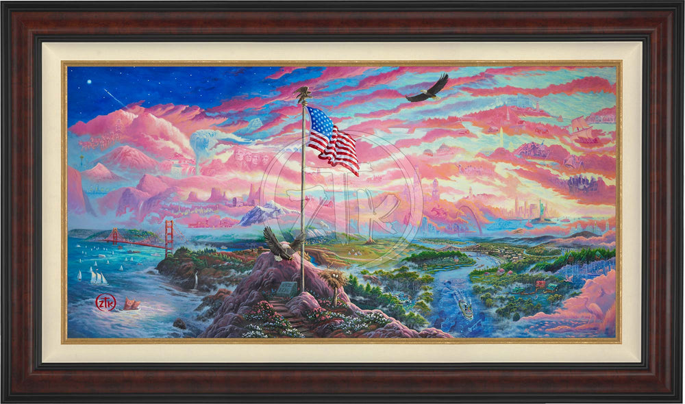 From Sea to Shining Sea - Limited Edition Canvas