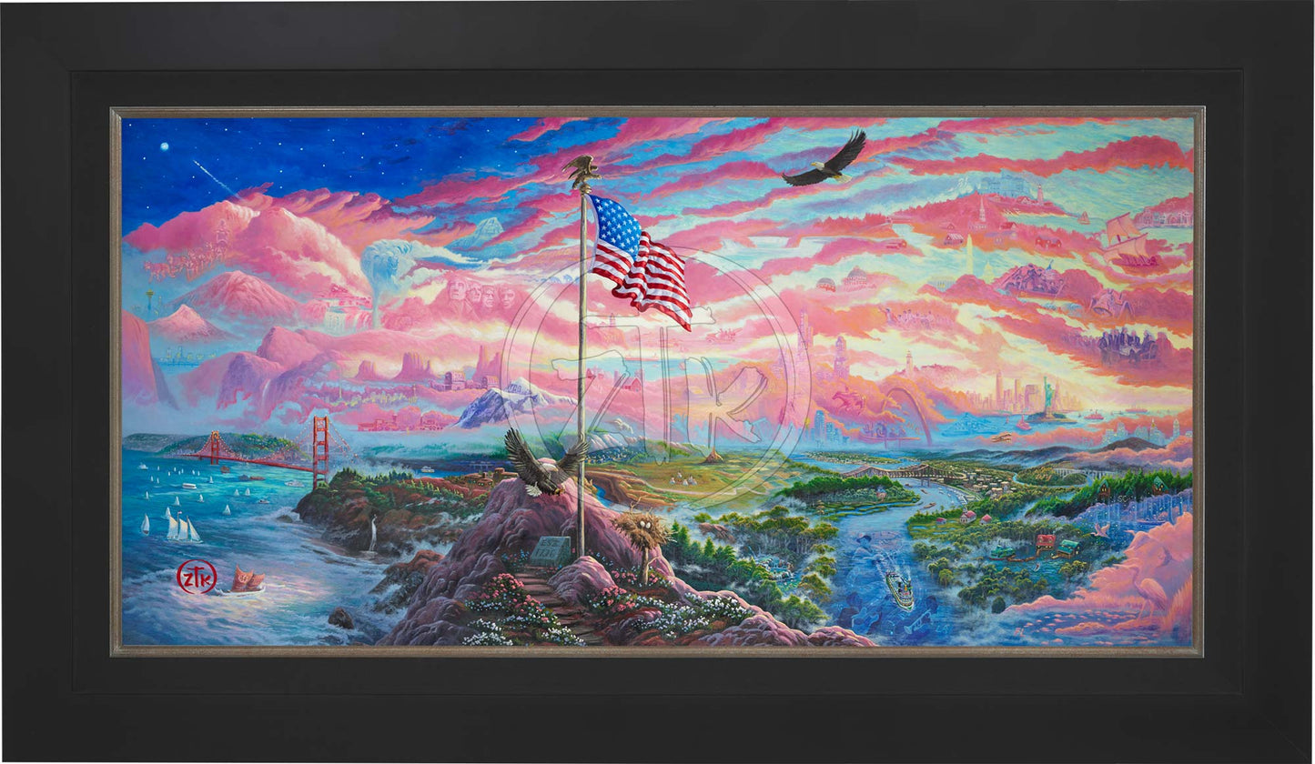 From Sea to Shining Sea - Limited Edition Canvas