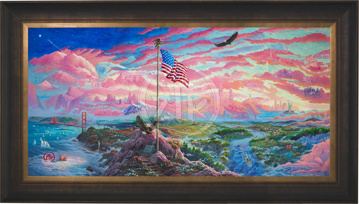 From Sea to Shining Sea - Limited Edition Canvas