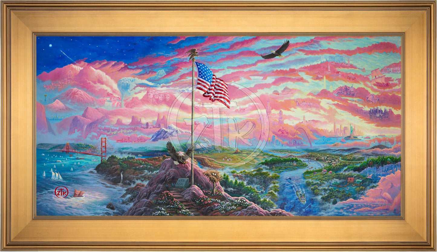 From Sea to Shining Sea - Limited Edition Canvas