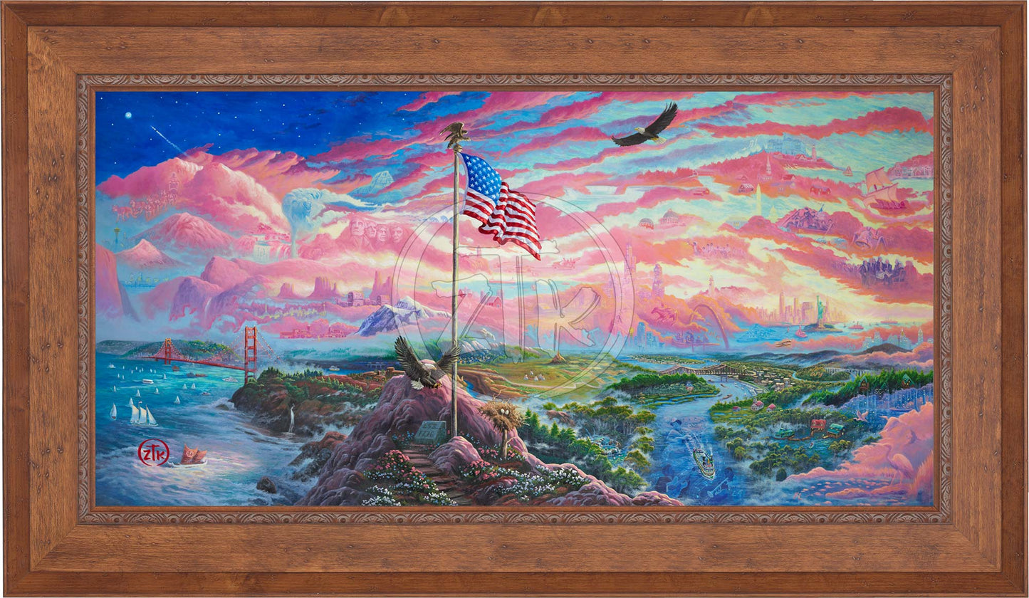 From Sea to Shining Sea - Limited Edition Canvas