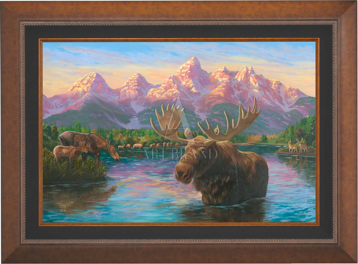 Spirit of the Grand Tetons - Limited Edition Canvas