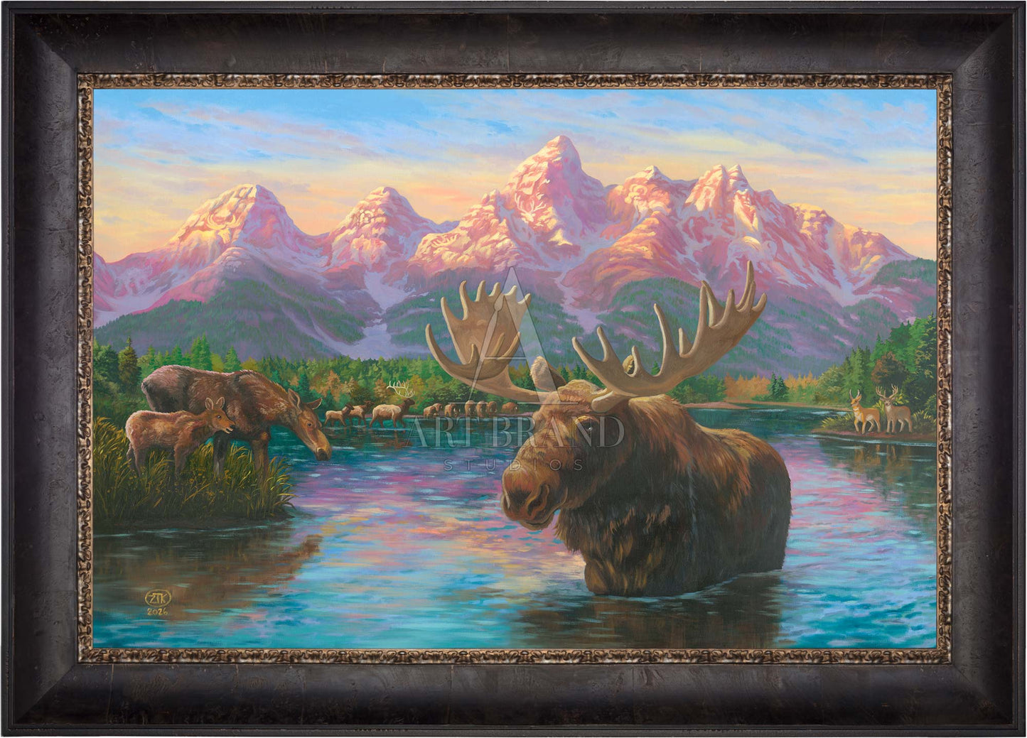 Spirit of the Grand Tetons - Limited Edition Canvas