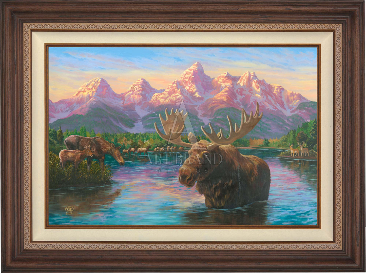 Spirit of the Grand Tetons - Limited Edition Canvas