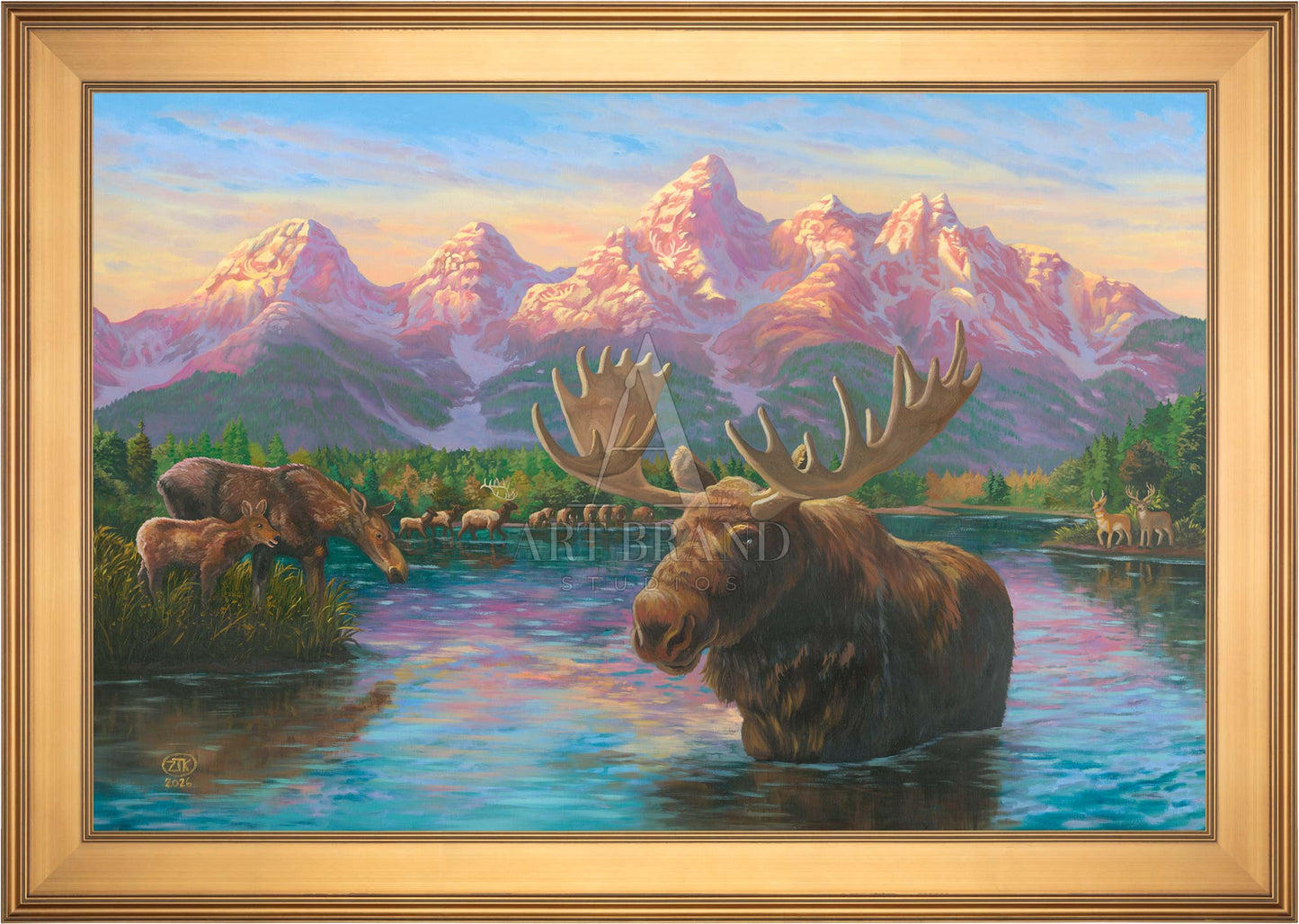 Spirit of the Grand Tetons - Limited Edition Canvas