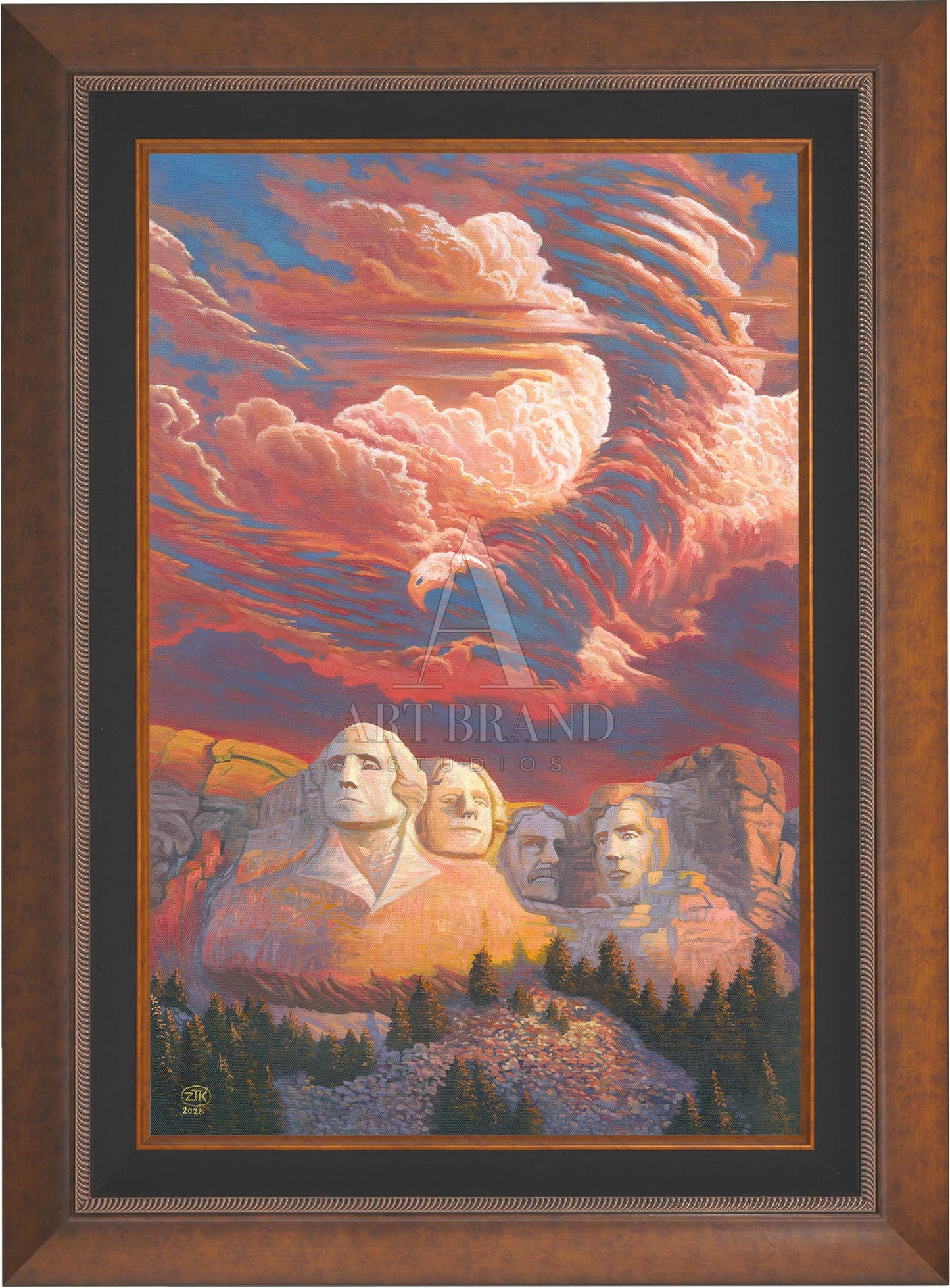 Spirit of Mt. Rushmore - Limited Edition Canvas