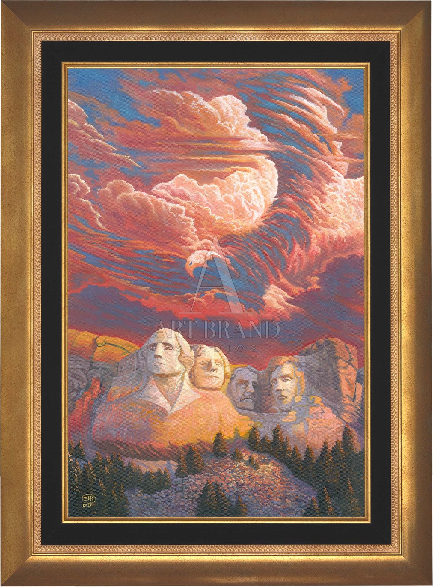 Spirit of Mt. Rushmore - Limited Edition Canvas